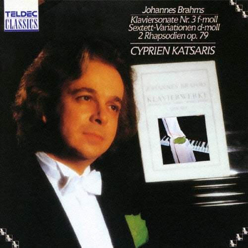 Cyprian Katsaris. - Brahms: Piano Sonata, 3, etc. - Japan CD