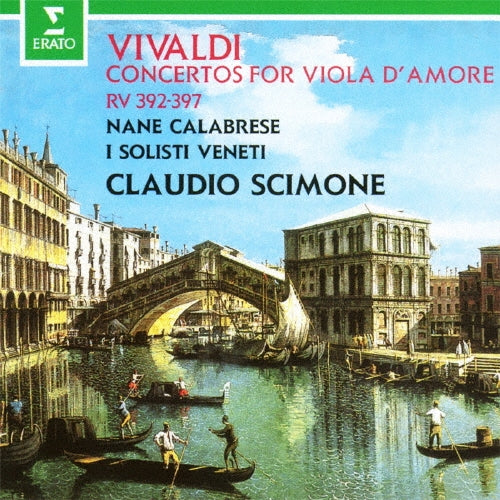 Claudio Scimone - Vivaldi: Concertos For Viola D`amore - Japan CD