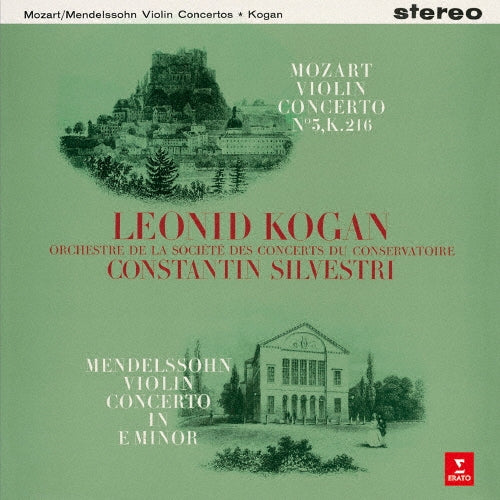 Leonid Kogan - Mozart: Violin Concerto No.3 & Mendelssohn: Violin Concerto In E Minor. Op.64 [Limited Pressing] - Japan CD