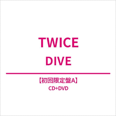 Twice - DIVE Type-A - Japan CD+DVD+Booklet+Trading Card Limited Edition