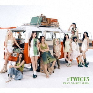 TWICE - #TWICE5  - Japan Type-B CD+DVD+Acrylic Stand+Ceiling Seal+Trading Card(Type B) Limited Edition