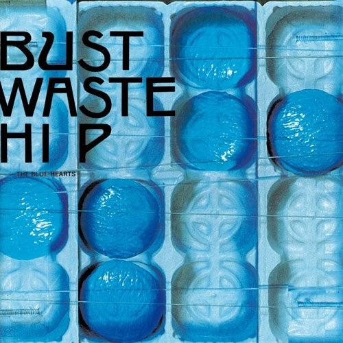 The Blue Hearts - Bust Waste Hip - Japan Cassette+ T-shirt (Black/M size) Limited Edition