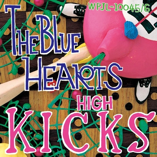 The Blue Hearts - High Kicks - Japan Cassette+ T-shirt (Black/Large) Limited Edition