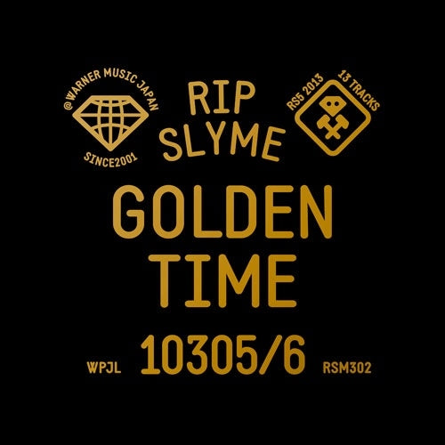 Rip Slyme - GOLDEN TIME - Japan 2 LP Recurd Limited Edition