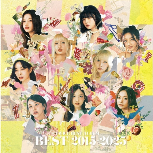 TWICE - TWICE BEST ALBUM「#BEST 2015-2025」 - Japan 4 CD + Blu-ray Disc + Photo Booklet + Goods Box Set Limited Edition