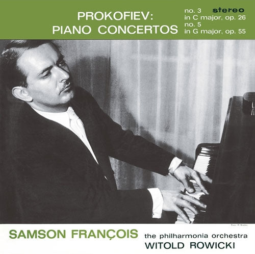 Samson Francois - Prokofiev: Piano Concertos No.3 & No.5, Piano Sonata No.7 - Japan SACD Hybrid Digipak Limited Edition