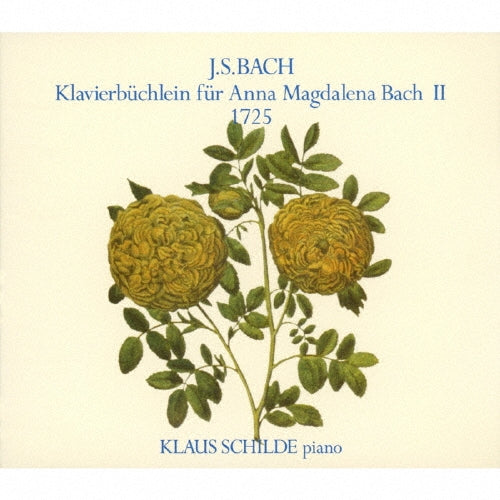 Klaus Schilde - Klavierbuchlein Fur Anna Magdalena Bach 2 - Japan 2 CD