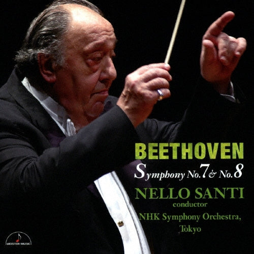 Nello Santi - Beethoven: Symphony No.7 & No.8 - Japan CD