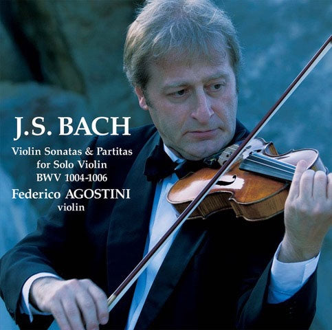 Federico Agostini (violin) - J.S. Bach: Violin Sonatas & Partitas For Solo Violin Bwv 1004-1006 - Japan CD