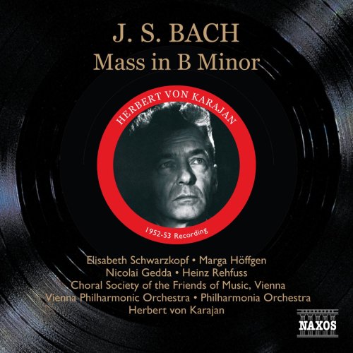 Bach (1685-1750) - Mass In B Minor: Karajan / Po Schwarzkopf Hoffgen Gedda Rehfuss +etc - Import 2 CD