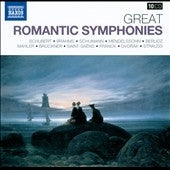 Michael Halasz, Alexander Rahbari, Antoni Wit, Reinhard Seifried, Yoav Talmi, Georg Tintner, Stephen Gunzenhauser, Roberto Benzi, Zdenek Kosler - Great Romantic Symphonies - Romantic Symphonies 10 Disc - Import 10 CD Box Set