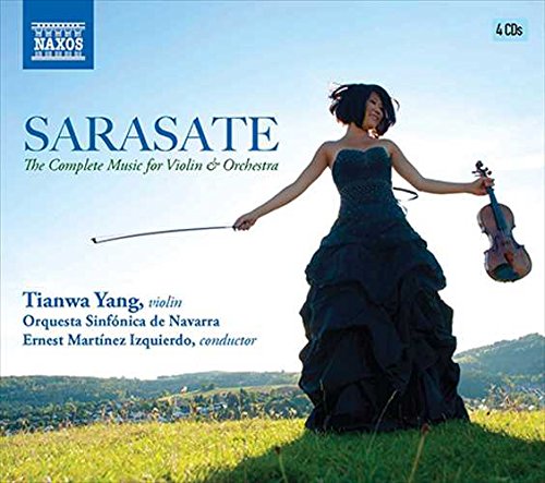 Sarasate (1844-1908) - Complete Music for Violin & Orchestra : Tianwa Yang(Vn)Martinez-Izquierdo / Navarre Symphony Orchestra (4CD) - Import 4 CD Box