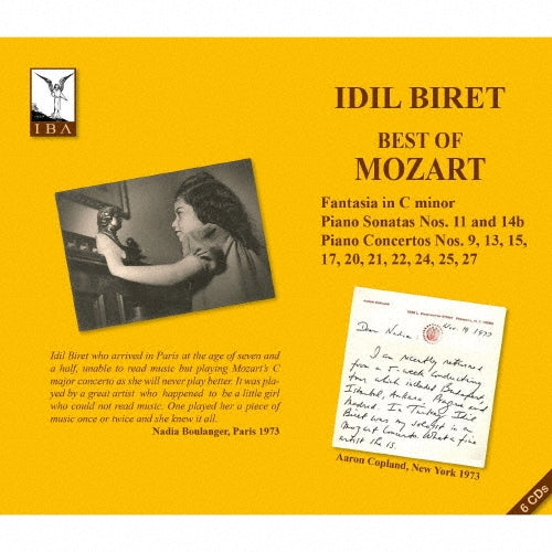 Idil Biret - Best of Mozart -Piano Concertos, Sonatas, etc. - Import 6 CD Box Set
