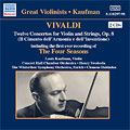 Winterthur Symphony Orchestra - Vivaldi:Twelve Concerto For Violin And Strings:The Four Seasons Op.8 Nos.1-4/etc:Louis Kaufman - Import 2 CD
