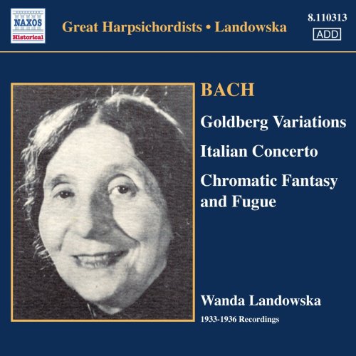 Bach (1685-1750) - Goldberg Variations, Etc: Landowska(Cemb) - Import CD