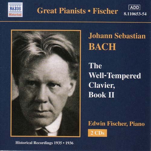 Bach (1685-1750) - Well-tempered Clavier Book.2: Fischer(P) - Import 2 CD