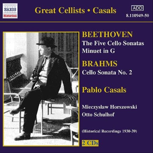 Beethoven (1770-1827) - Comp.cello Sonatas: Casalc(Vc)Horszowski Schulhof(P)+brahms: Sonata, 2, - Import 2 CD