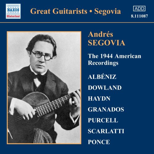 Andres Segovia - Segovia American Recordings 1944 - Import CD