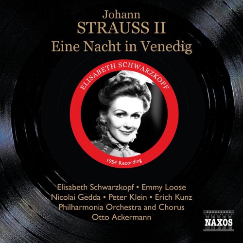 Strauss, Johann II (1825-1899) - Eine Nacht In Venedig: Ackermann / Po Schwarzkopf Gedda Kunz - Import CD