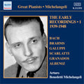 Arturo Benedetti Michelangeli - Early Recordings Vol.1 (1939-1948) / Arturo Benedetti Michelangeli(p) - Import CD