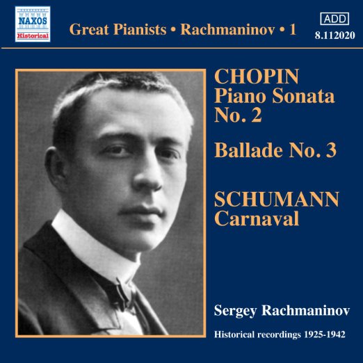 Sergei Rachmaninoff - Rachmaninov Piano Solo Recordings Vol.1 -Victor Recordings 1925-1942 - Import CD