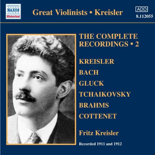 Fritz Kreisler - Kreisler Complete Recordings Vol.2 (1911-1912) - Import CD
