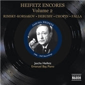Jascha Heifetz, Emanuel Bay - Heifetz Encores Vol.2 (1946-1947 Recordings) - Import CD