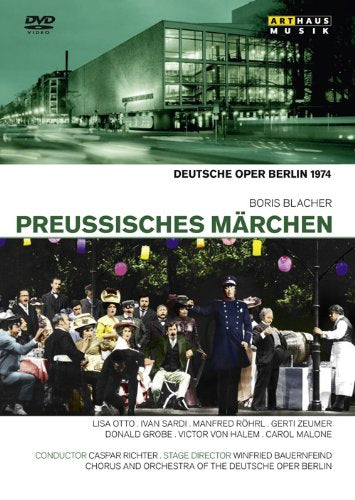 Kaspar Richter, Berlin German Opera Orchestra - Boris Blacher: The Fairy-Tale of Prussia - Import DVD