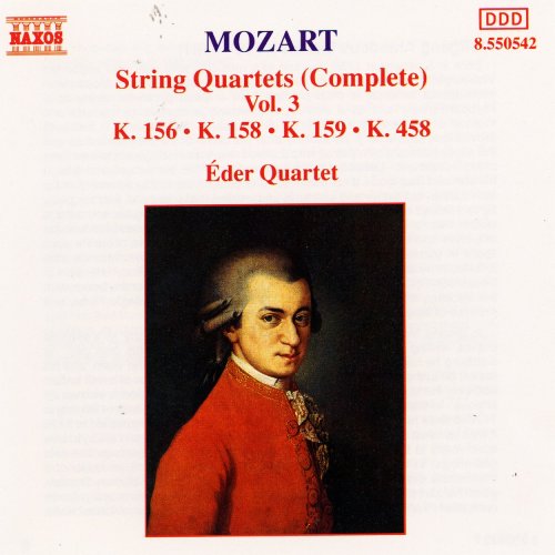 Mozart (1756-1791) - String Quartet.3, 5, 6, 17: Eder.q - Import CD