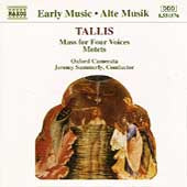Jeremy Summerly - Tallis: Mass For Four Voices/Motets - Import CD