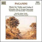 Simon Wynberg - Paganini: Works for Violin and Guitar I - Import CD