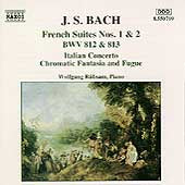 Wolfgang Rubsam - Bach: French Suite 1, 2... - Import CD