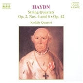 Haydn (1732-1809) - String Quartets.4, 6, 43: Kodaly.q - Import CD