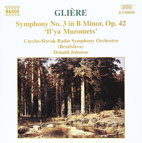 Gliere (1875-1956) - Sym.3: Johanos / Bratislava.rso - Import CD