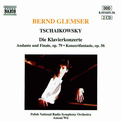 Bernd Glemser - Tchaikovsky:Piano Concerto No.1/Piano Concerto No.3/Andante And Finale/Piano Concerto No.2/Fantasie De Concert:Bernd Glemser - Import 2 CD