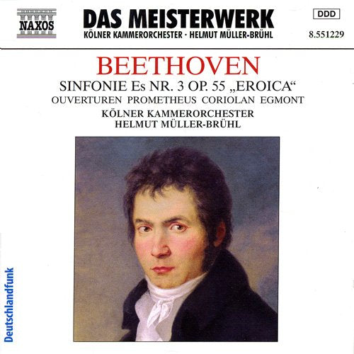 Beethoven (1770-1827) - Sym, 3, : Muller-bruhl / Cologne Co +overtures - Import CD