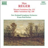 Franz Paul Decker - Reger: Orchestral Variations - Import CD