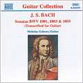 Nicholas Goluses - Bach, J.S.: Sonatas, BWV 1001, 1003 and 1005 - Import CD