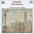 The Scholars Baroque Ensemble - Handel: Dixit Dominus, Salve Regina, Nisi Dominus / Scholars - Import CD