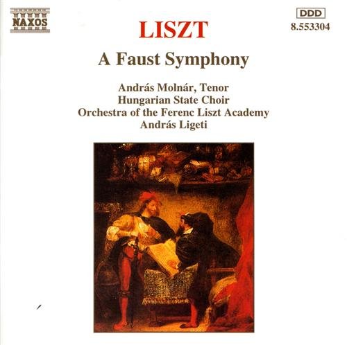 Liszt (1811-1886) - Faust Symphony: Andras Ligeti / Ferenc Liszt Academy.o, Molnar(T) - Import CD