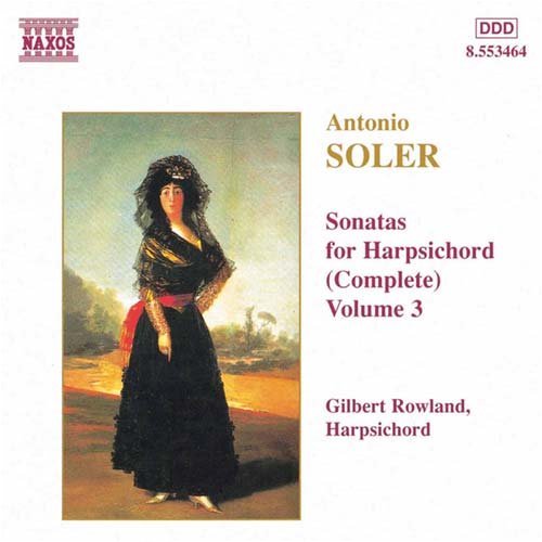 Soler, Antonio (1729-1783) - Complete Harpsichord Sonatas Vol.3: G.rowland - Import CD