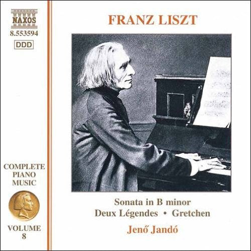 Liszt (1811-1886) - Complete Piano Works Vol.8: Jando - Import CD
