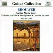 Ricardo Cobo - Brouwer: Guitar Works Vol.1 - Import CD