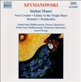 Karol Stryja - Szymanowski: Stabat Mater - Import CD