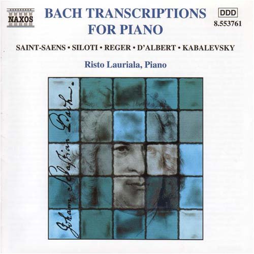 Bach (1685-1750) - Transcriptions For Piano: Lauriala(P) - Import CD