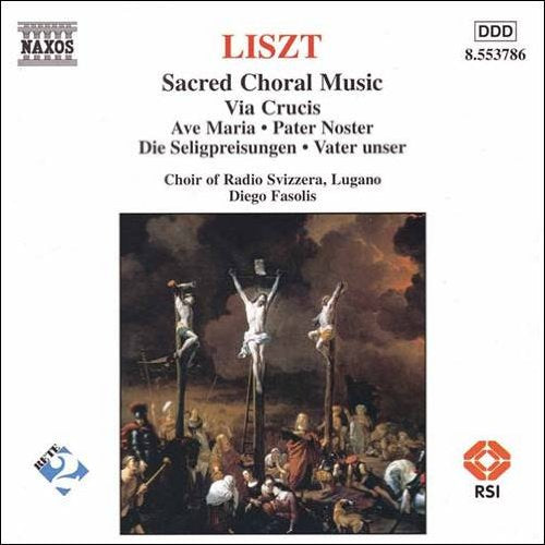 Liszt (1811-1886) - Sacred Choral Music: Fasolis / Radio Svizzera Cho - Import CD