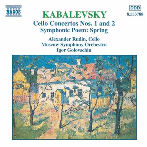 Kabalevsky, Dmitry (1904-1987) - Cello Concerto.1, 2: Rudin(Vc)Golovschin / Moscow So - Import CD