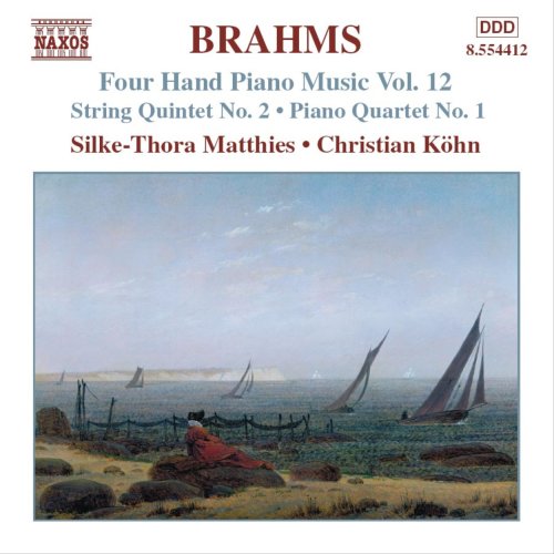 Matthies/Kohn - Brahms: Four Hand Piano Music Vol.12 - Import CD