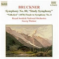 Royal Scottish National Orchestra - Bruckner: Symphony no "00" / Georg Tintner, Royal Scottish - Import CD