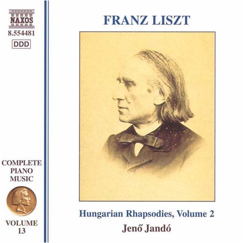 Liszt (1811-1886) - Complete Piano Music Vol.13: Jando - Import CD